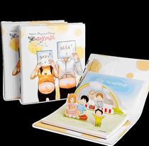 Pregnancy Day Remember Record Books Pregnant Women Grow Register Gestational Pregnancy Birth Control Commemorative Album Diy Handmade Creative Gift