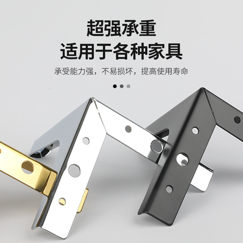 欧式新款三叉脚茶几脚家具脚铁电视柜脚金色脚桌腿底脚沙发脚垫,淘宝优惠券,粉丝福利购,淘宝优惠卷