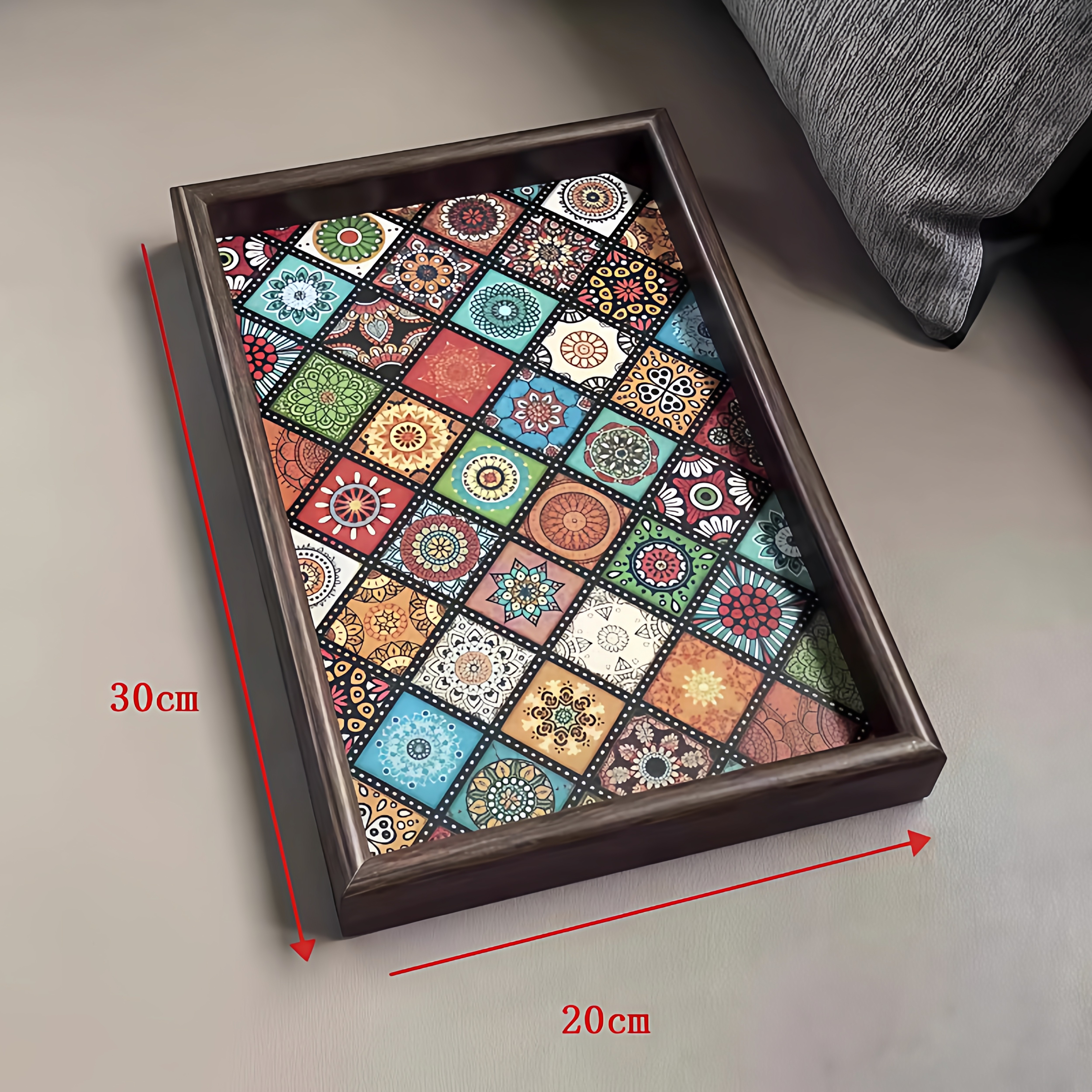 高档复古茶盘胡桃木首饰长方形轻奢木质收纳酒杯茶水文玩茶盘托盘,淘宝优惠券,粉丝福利购,淘宝优惠卷