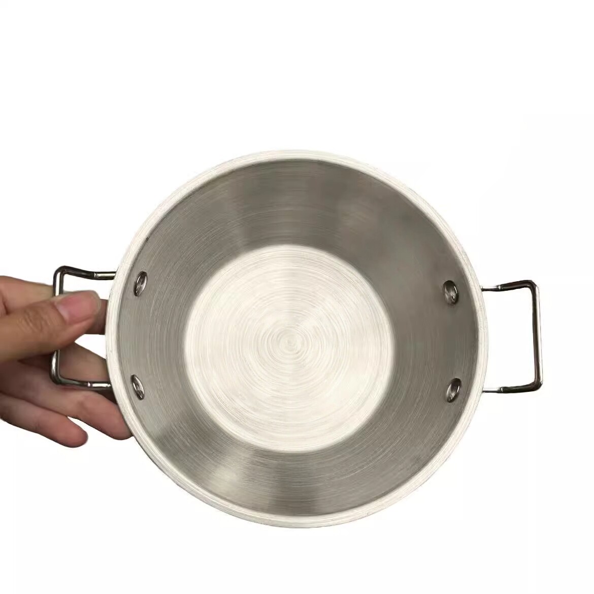 韩式不锈钢双耳小吃碗米酒碗沙拉碗火锅酱料碗薯条水果篮油炸小碗