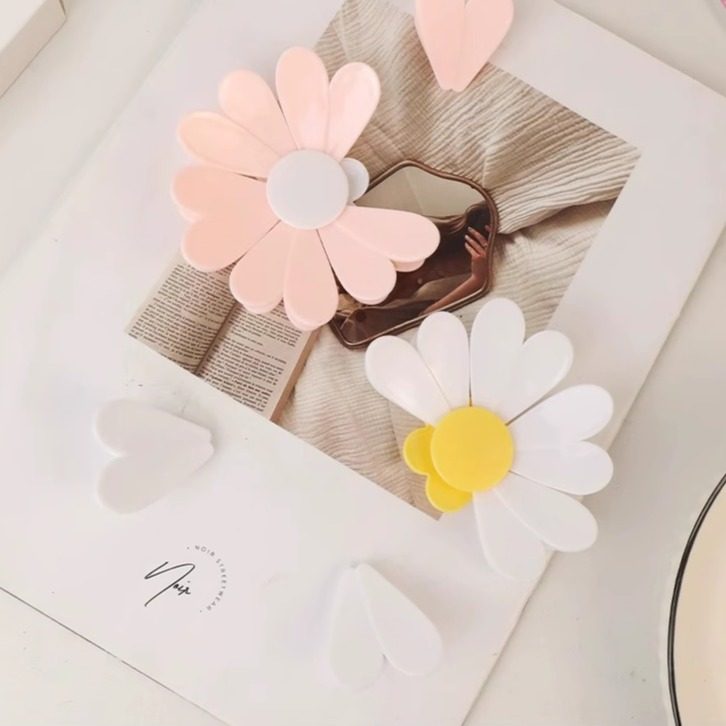 磁吸小雏菊封口夹零食密封夹个性花瓣创意立体式冰箱贴食品袋夹子,淘宝优惠券,粉丝福利购,淘宝优惠卷