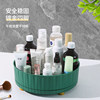 Rotating spice storage rack for kitchen use
