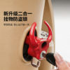 Electric motorcycle anti-theft helmet lock