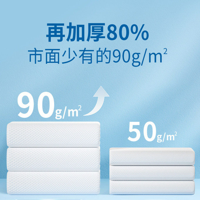 万人购买一次性浴巾折叠浴巾打开即用干湿两用吸水性好亲肤柔软