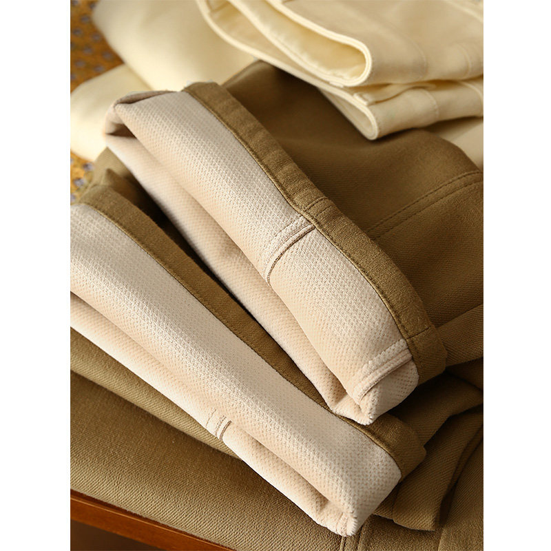 【折】 现货！梨形天菜！磨毛加厚莱赛尔+棉高腰阔腿牛仔裤女秋冬,淘宝优惠券,粉丝福利购,淘宝优惠卷