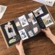 Organ folding diy photo album, three-dimensional book, homemade blank handmade couple, friends and besties commemorative creative gift