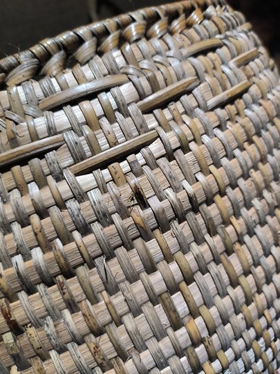 Rattan bag Dulong rattan satchel