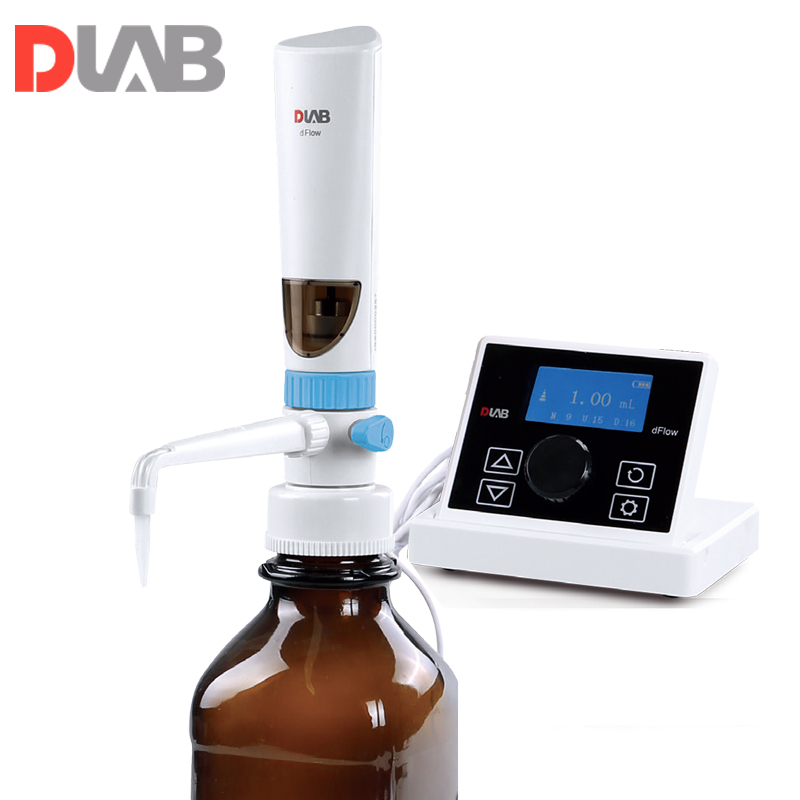 DLAB大龙电子瓶口分液器dFlow dTrite电子滴定器分配器滴定仪器-图1