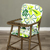 Imitation rattan children's dining chair is simple and easy to clean