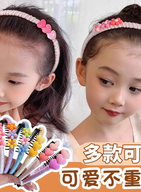 儿童发箍简约百搭整理碎发不勒头
