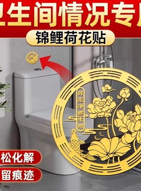 开门见鞋柜金属贴化解鲤鱼莲花