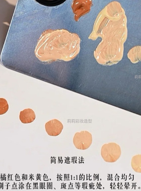 ZFC黄色眼部泪沟专用魅师遮瑕膏