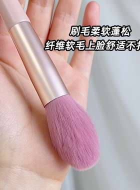 腮红刷高光多用化妆刷粉色