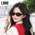 【方圆脸巨显小】LOHO防晒墨镜女2026新款防紫外线玳瑁猫眼太阳镜 图片 4