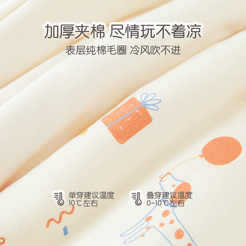 babylove宝宝加厚连帽新生儿棉服 babylove连身衣/爬服/哈衣