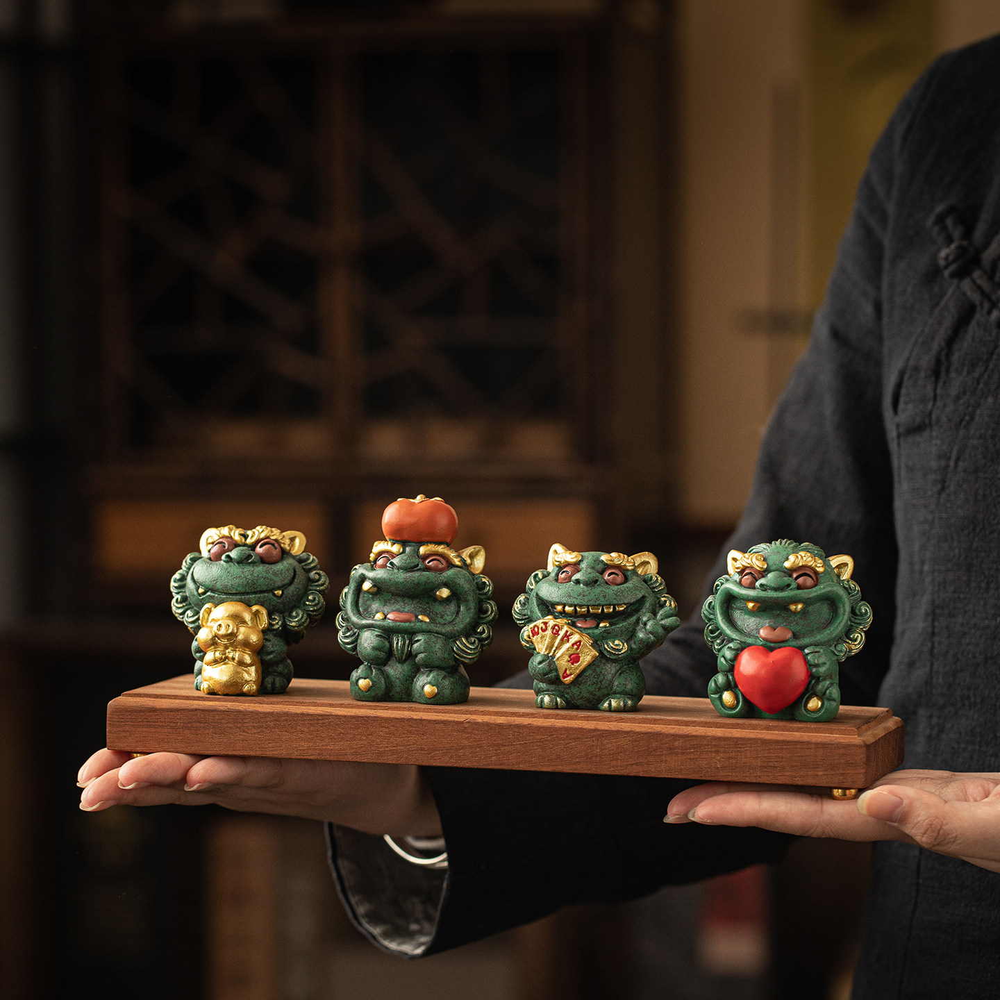 新中式诸事大吉招财貔貅桌面摆件装饰品风水家居客厅玄关饰品礼物,淘宝优惠券,粉丝福利购,淘宝优惠卷