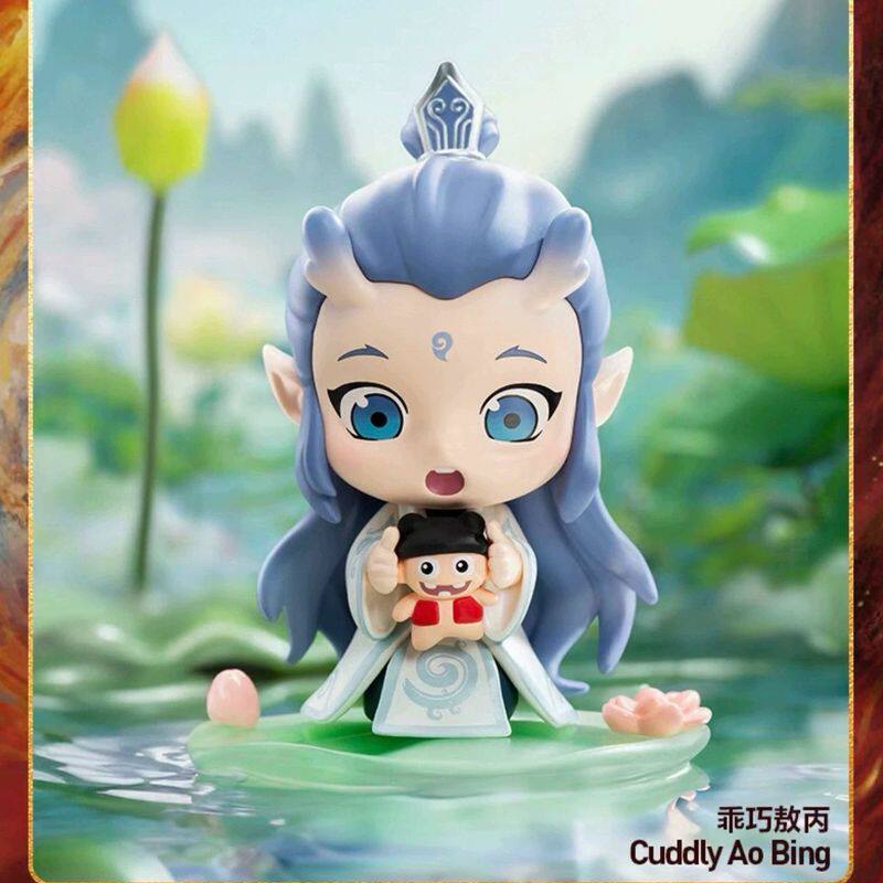 泡泡玛特新品 哪吒之魔童闹海天生羁绊盲盒手办潮玩摆件送人礼物