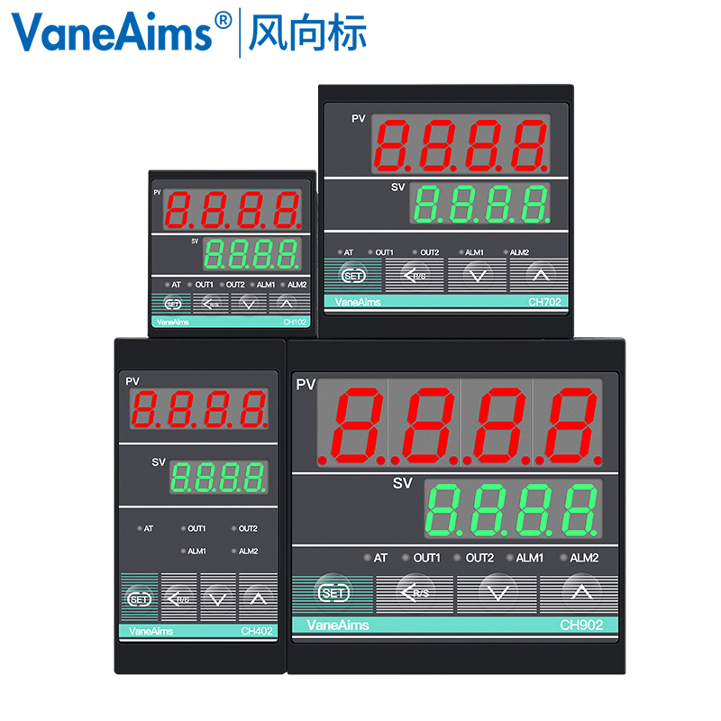 温控仪 CH102 CH402 CH702 CH902自动智能温控器万能输入PID短壳-图0