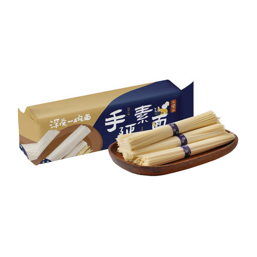 【专区任选】日食记深夜一碗面管家手延素面不含葱油面条挂面拌面 - 图3