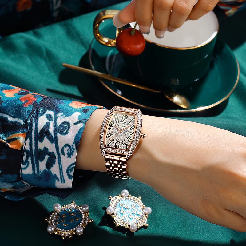 2020年新款女士气质轻奢小众石英表 乔治伯爵手表国产腕表