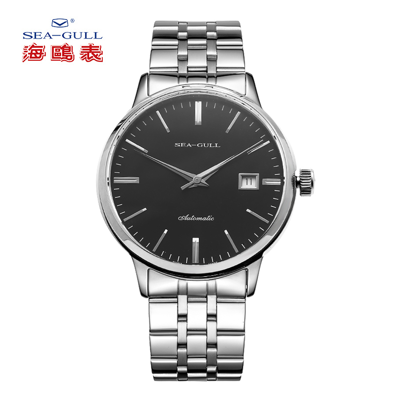 海鸥男全自动商务816.362休闲防水 海鸥表云商合一国产腕表