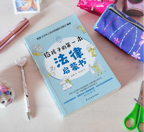 现货正版速发 给孩子的第一本法律启蒙书 儿童读物课外阅读书籍小学初中学生需要看的书法律常识普及读物安全意识安全教育读本书籍 - 图0