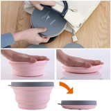 Японский силиконовый портативный детский ланч-бокс для путешествий, посуда, защита при падении