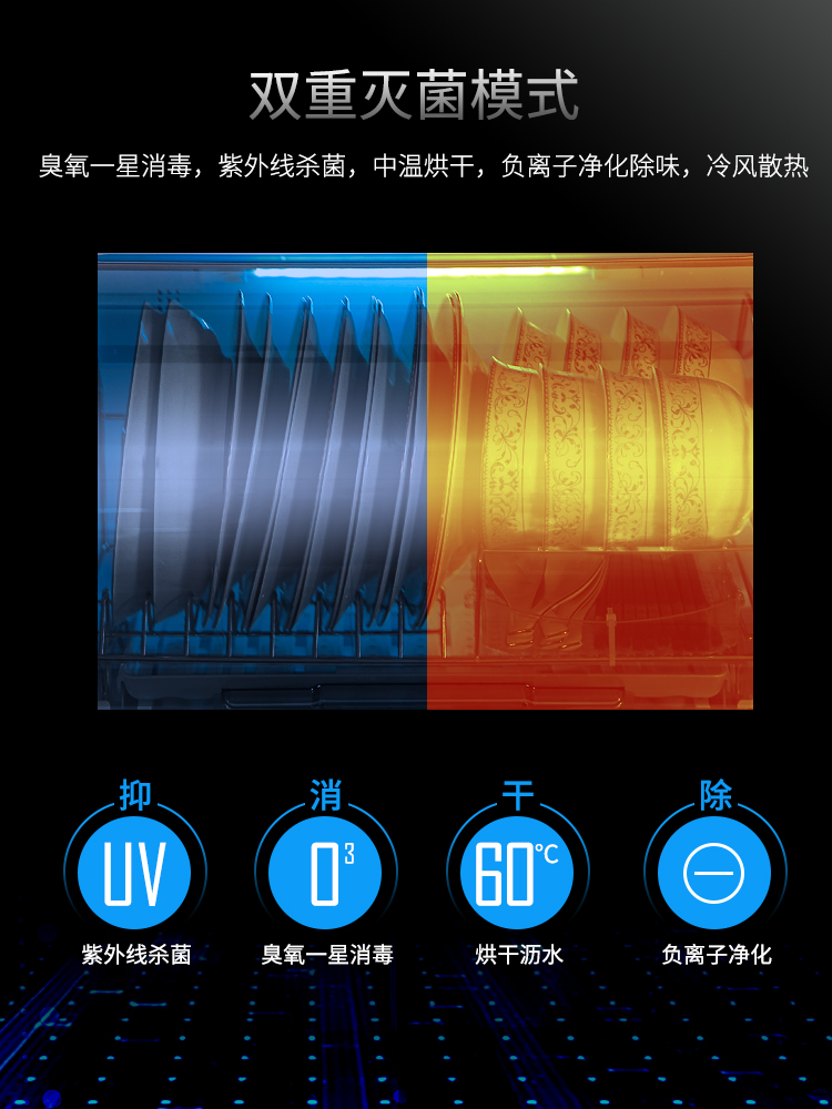 万昌304不锈钢消毒柜小型消毒碗柜 怡都兴泰电器商用消毒柜