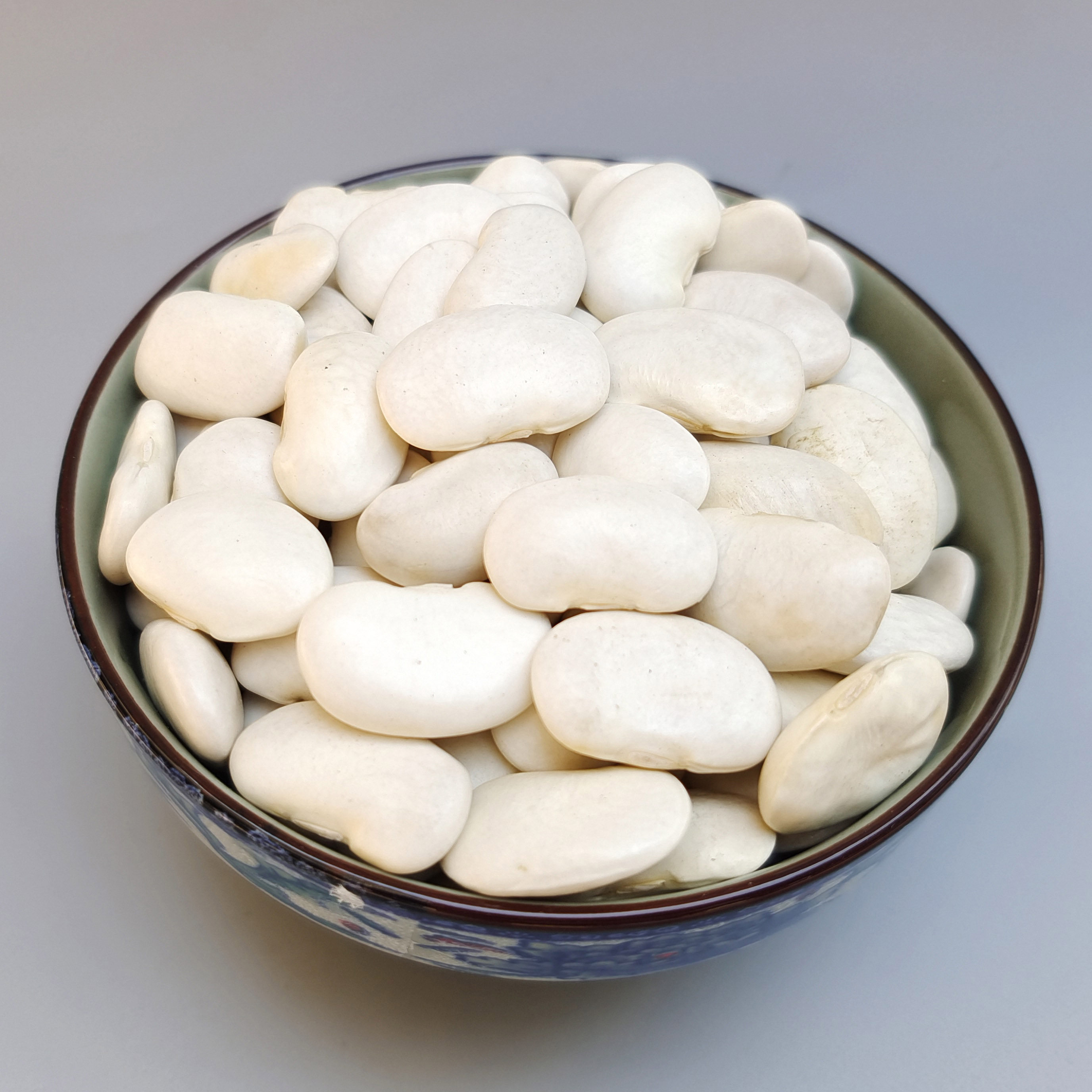 重庆石柱特产大白芸豆大白豆白云豆农家自产五谷扁豆杂粮雪豆500g