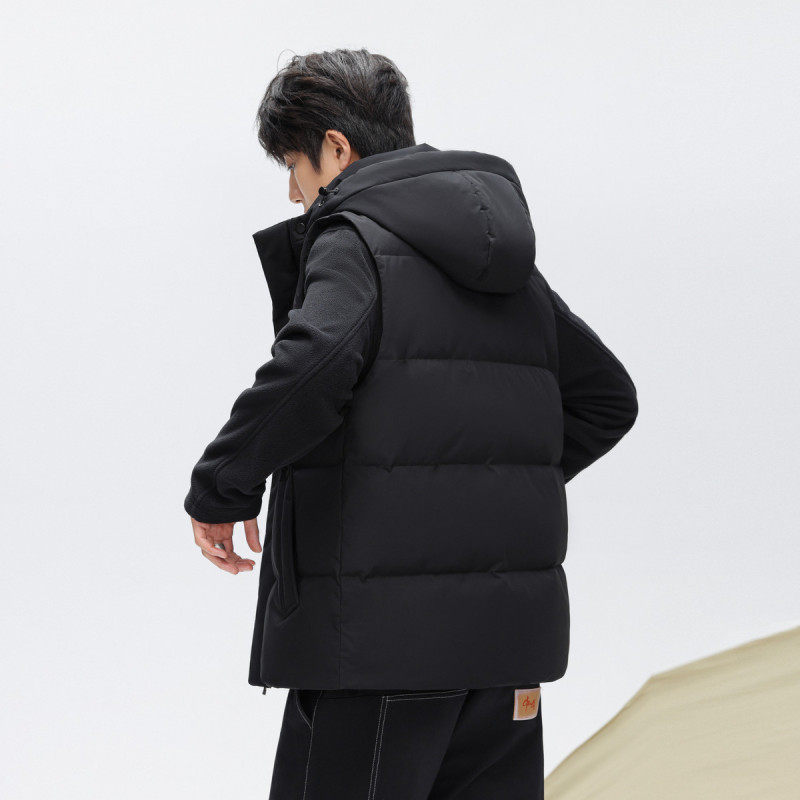 CAMSTRIDE高品质羽绒棉马甲2025秋冬季连帽马夹男女同款外套坎肩,淘宝优惠券,粉丝福利购,淘宝优惠卷