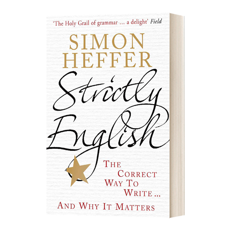 英文原版 Strictly English 严格的英语 正确的写作方式及重要性 英文版 进口英语原版书籍