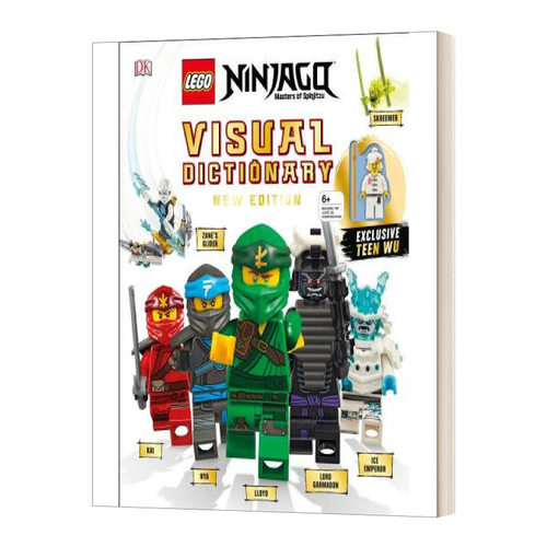 英文原版 Lego Ninjago Visual Dictionary New Edition乐高幻影忍者视觉辞典精装英文版进口英语原版书籍儿童图书-图0