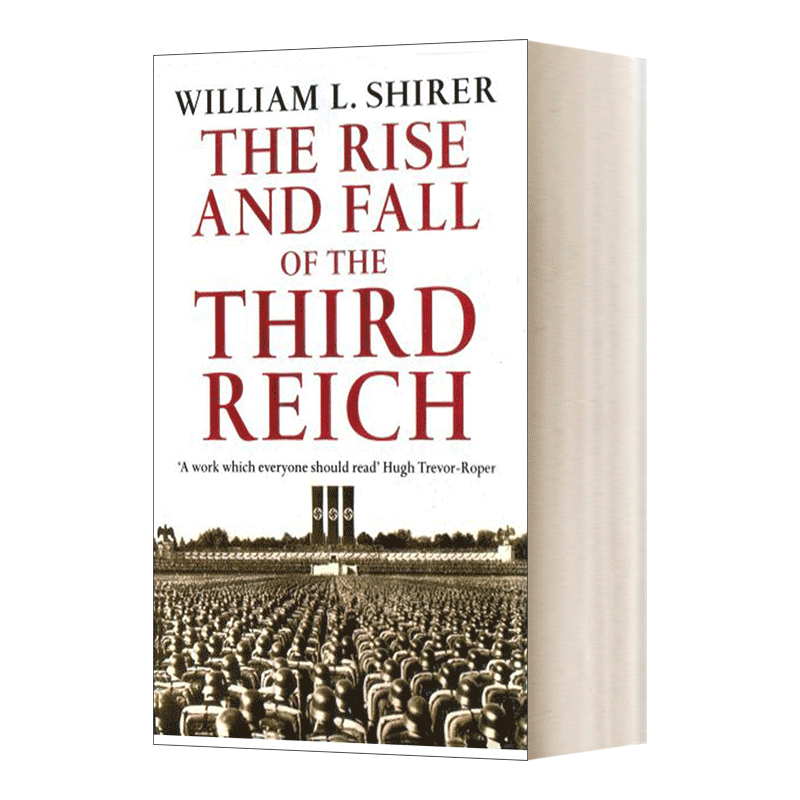 英文原版 Rise And Fall Of The Third Reich 第三帝国的兴亡 纳粹德国史 威廉·夏伊勒 英文版 进口英语原版书籍 - 图0