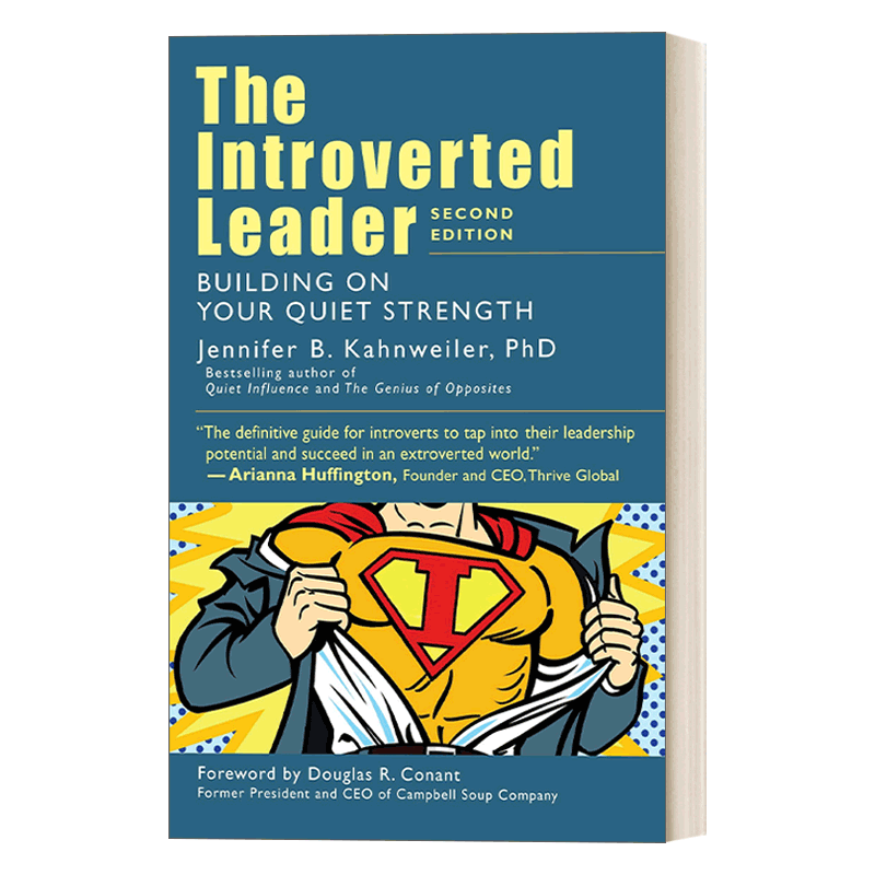 英文原版 The Introverted Leader内向型领导内向者的“静”争力人格心理学领导学管理 Jennifer Kahnweiler PhD进口书籍-图0