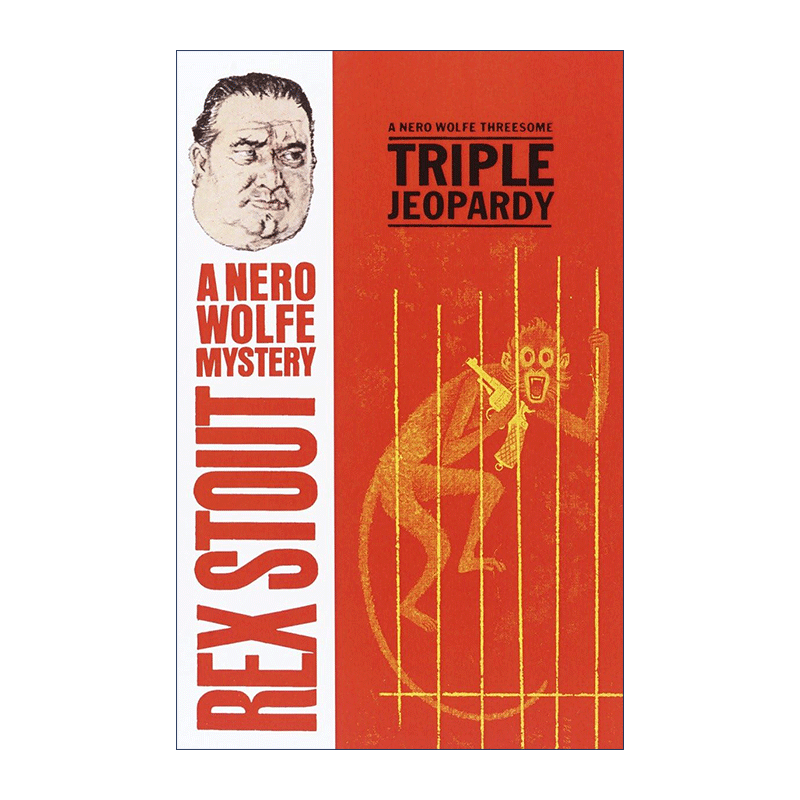 英文原版 Triple Jeopardy Nero Wolfe 三重危机 Rex Stout雷克斯·斯托特 英文版 进口英语原版书籍 - 图0