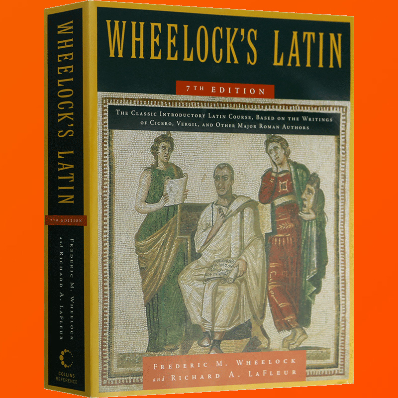 Wheelock’s Latin 7th Edition英文原版教材韦洛克拉丁语教程英文版 Frederic M. Wheelock第7版进口原版英文英语书-图1