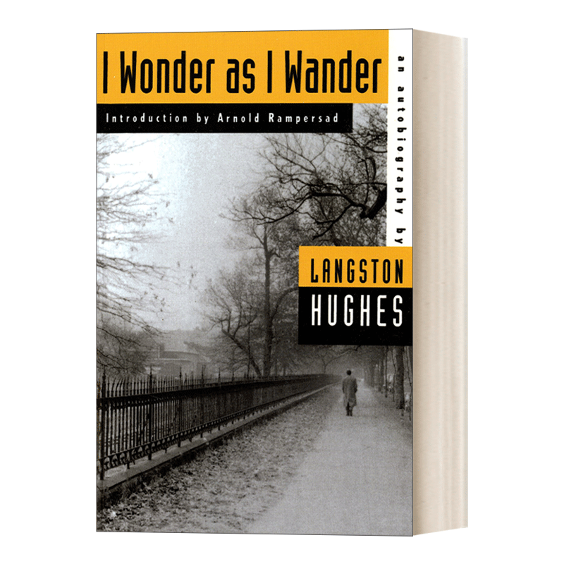 英文原版 I Wonder as I Wander 我是谁 我徘徊 兰斯顿休斯后半生 游记自传 英文版 进口英语原版书籍