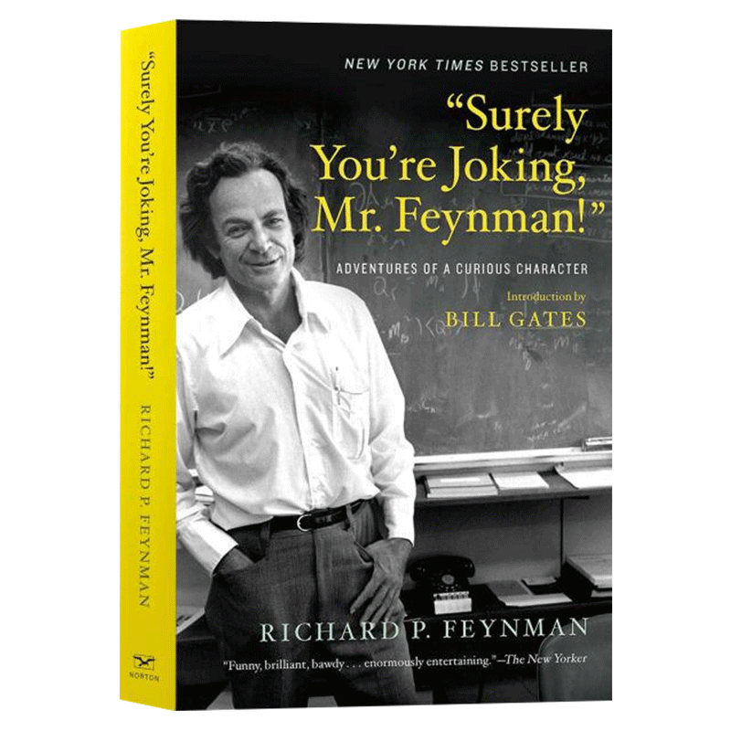 别闹了费曼先生英文原版 Surely You’re Joking, Mr. Feynman!英文版进口英语书籍-图0