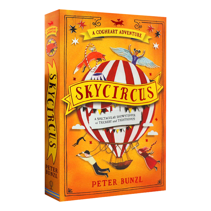 英文原版 Skycircus 齿轮之心历险记3 天空马戏团 Usborne出版 英文版 进口英语原版书籍儿童图书,淘宝优惠券,粉丝福利购,淘宝优惠卷