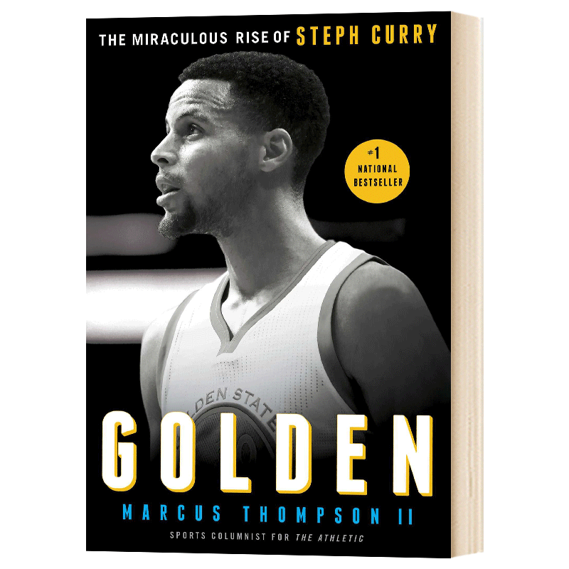 金子 斯蒂芬库里传记 英文原版 Golden: The Miraculous Rise of Steph Curry  人物传记 英文版 进口英语书籍 - 图0