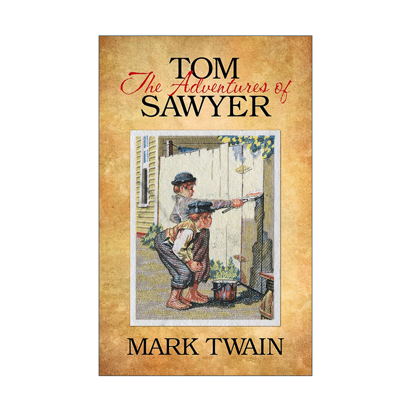 英文原版 Adventures of Tom Sawyer 汤姆·索亚历险记 Mark Twain马克吐温 英文版 进口英语原版书籍 - 图0