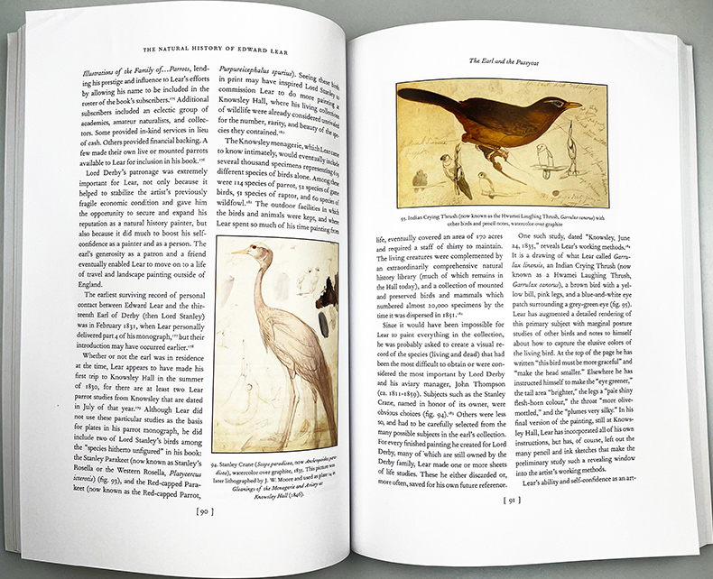 英文原版 The Natural History of Edward Lear 爱德华·李尔的自然史 新版 英文版 进口英语原版书籍 - 图0