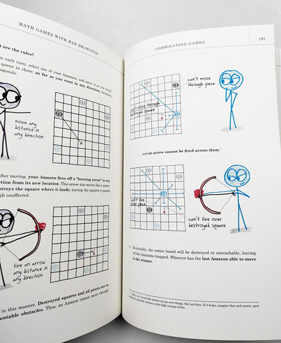 英文原版 Math Games with Bad Drawings 欢乐数学游戏 精装 英文版 进口英语原版书籍 - 图1