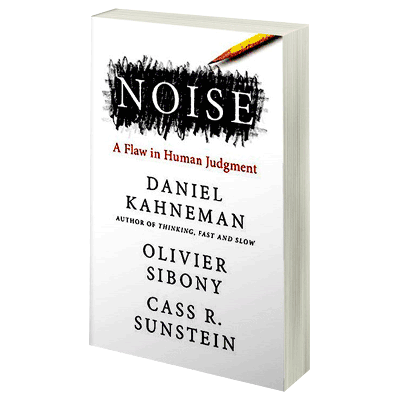 英文原版 Noise 噪音 人类判断力的缺陷 认知心理 诺贝尔经济学奖得主 丹尼尔 卡尼曼 英文版