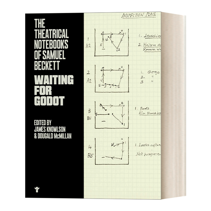 英文原版 The Theatrical Notebooks of Samuel Beckett Waiting for Godot 塞缪尔·贝克特戏剧笔记 等待戈多 英文版 进口英语书 - 图0