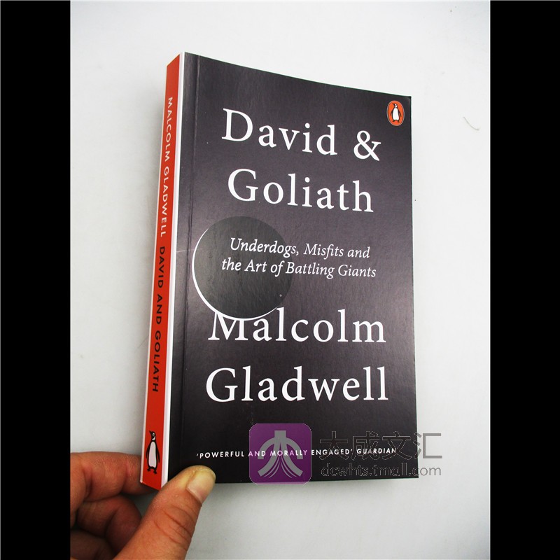 David and Goliath英文原版逆转弱者如何找到优势反败为胜弱点与能力异类引爆点作者格拉德威尔 Gladwell英文版进口书-图0