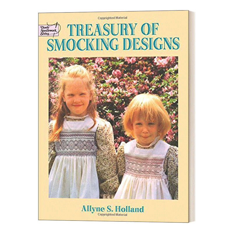 英文原版 Treasury of Smocking Designs  儿童罩衫设计宝库 英文版 进口英语原版书籍 - 图0