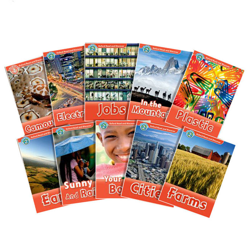 牛津阅读与探索发现分级阅读2级别10册 Oxford Read and Discover Level2 英文原版reading tree牛津阅读树少儿英语科普类绘本读物