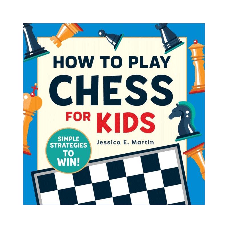 英文原版 How to Play Chess for Kids 如何下国际象棋 儿童指南 英文版 进口英语原版书籍