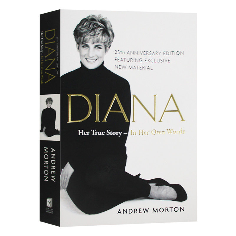 戴安娜王妃传记 Diana Her True Story in Her Own Words 英文原版 人物传记 英国王室 Andrew Morton 全英文版进口原版英语书籍